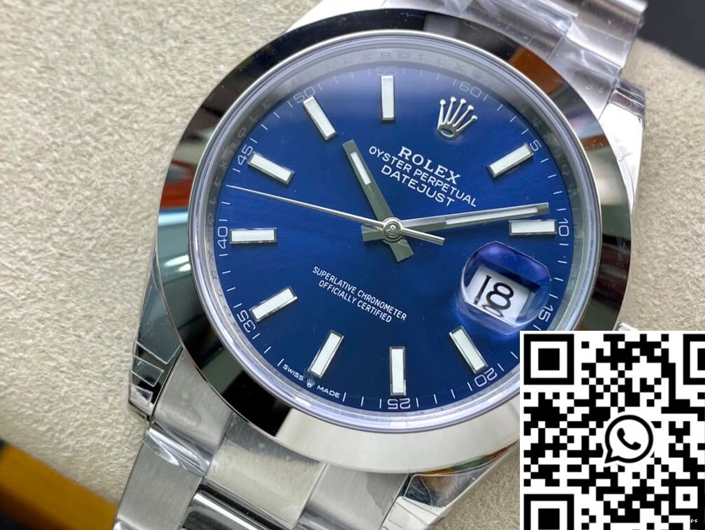 Factory Datejust Blue M126300-0001 VS Rolex Dial 0304